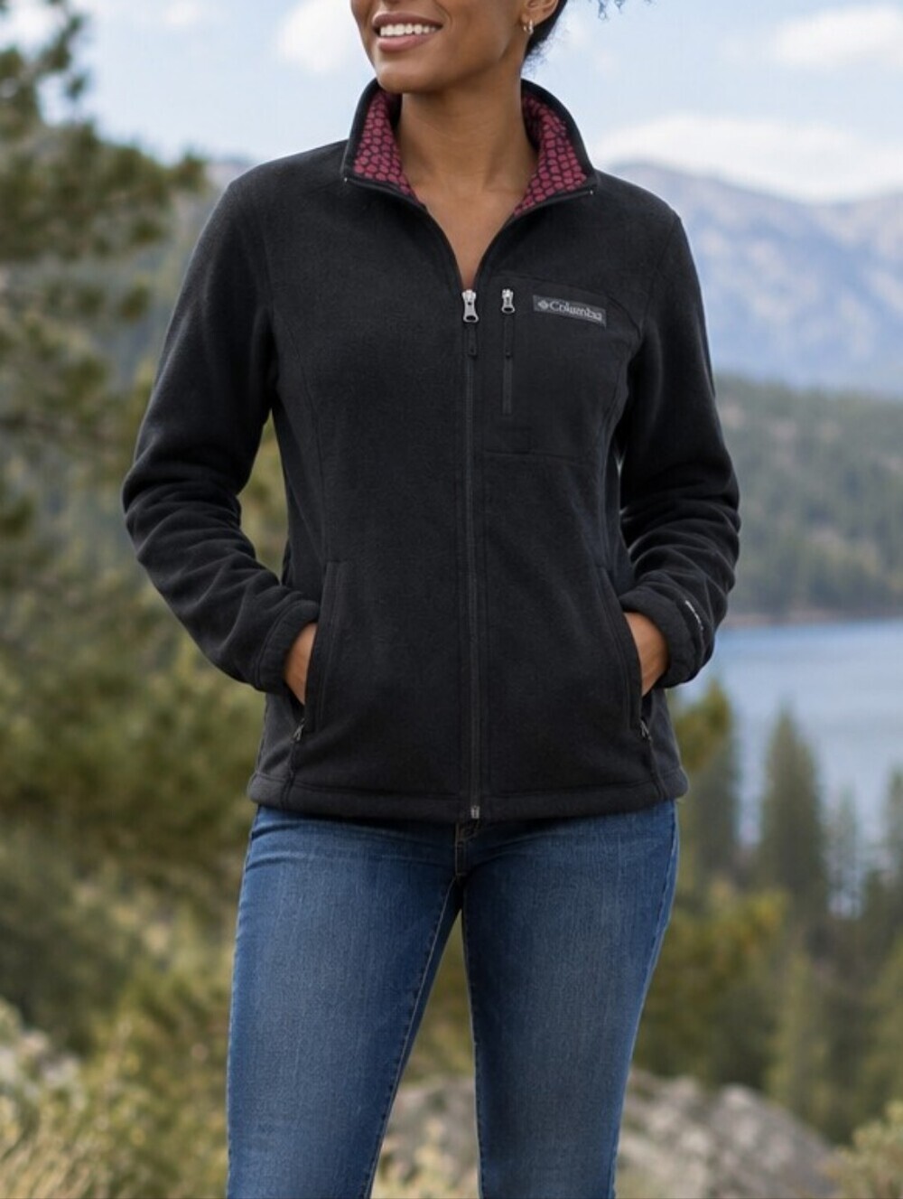 COLUMBIA Women's West Bend Full-Zip II Fleece Jacket.